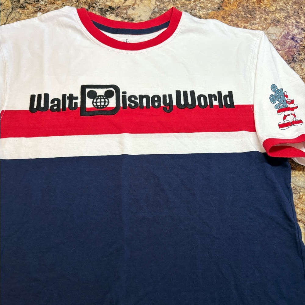 Walt Disney World Red and White Logo Tee